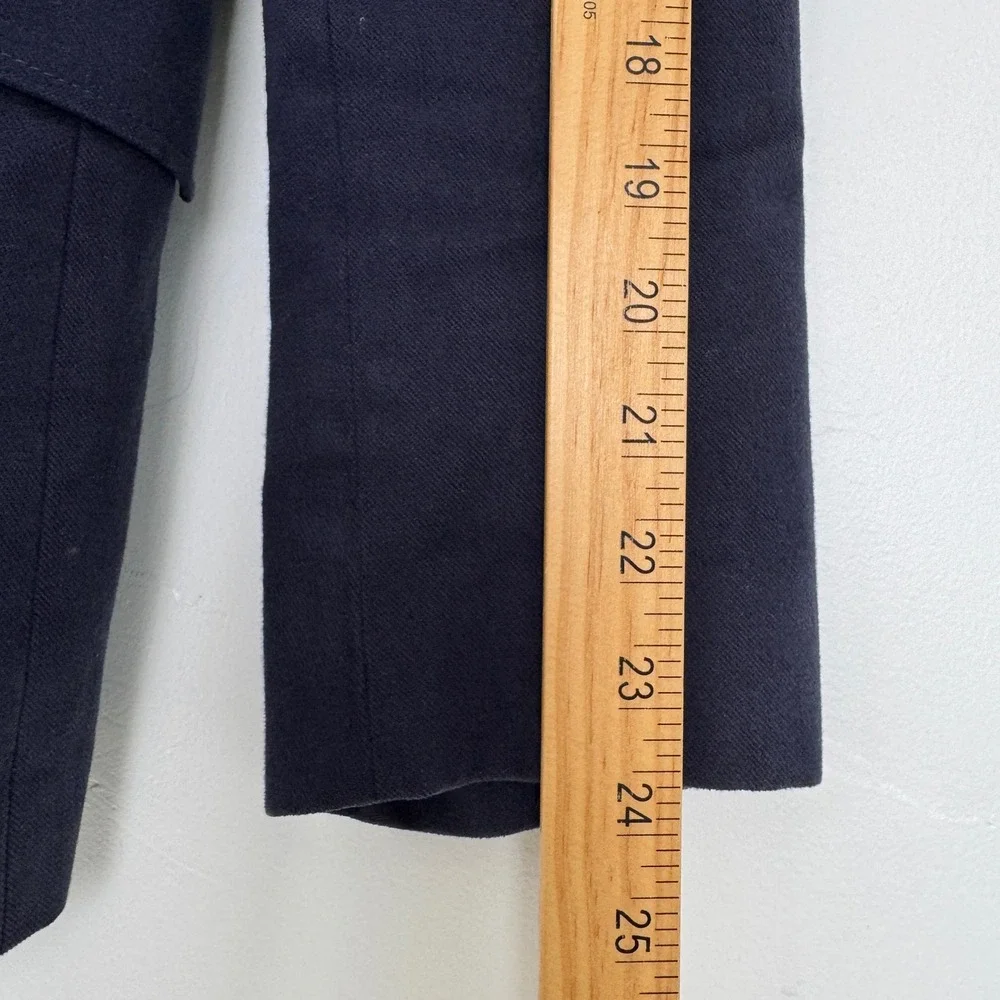 Banana Republic Mens Navy Blue Cotton Slim Fit Blazer Sport Coat 38R 581216
